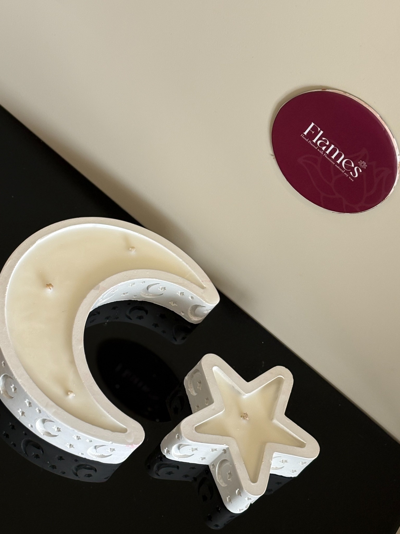 Ramadan Moon & Star Candle Set – Signature Collection 🌙⭐